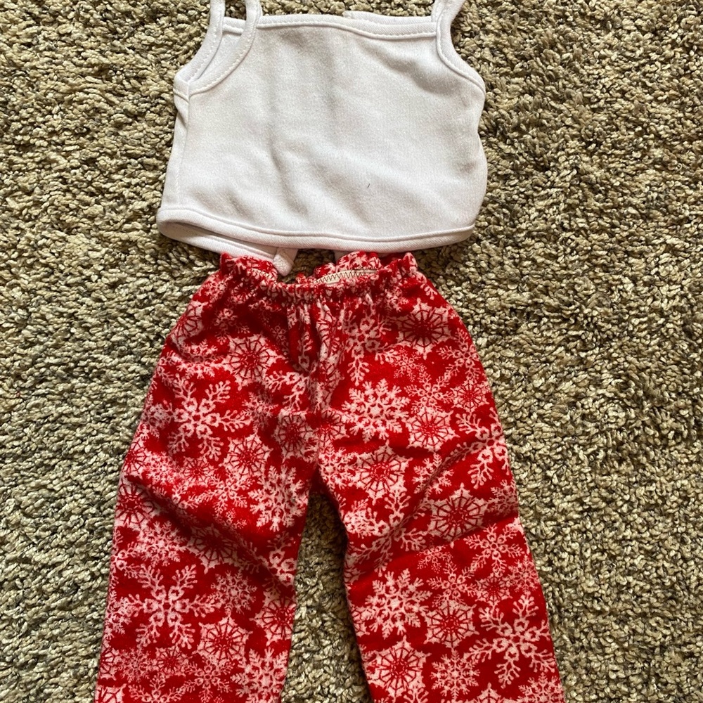 American Girl Doll Pajama Set
